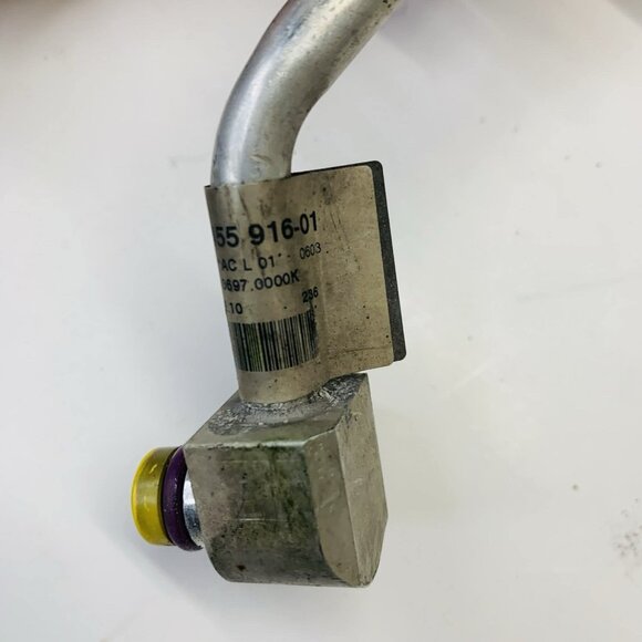 2007-2010 BMW X3 E83 AC A/C Condenser Dryer Pressure Hose Line 64533455916 - Picture 9 of 10